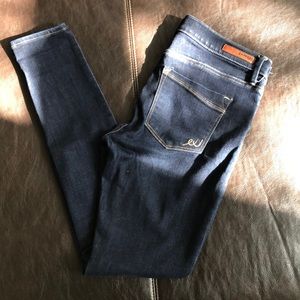 Dark Blue Express Midrise Legging Skinny Jeans